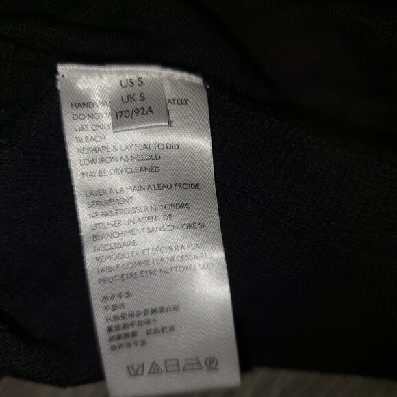 FP Free People Beach size S Button Bomber Cardigan Sweater Textured Oversized - Picture 6 of 6